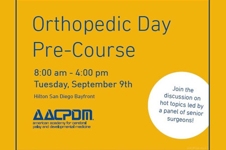 Orthopedic Day Pre-Course AACPDM