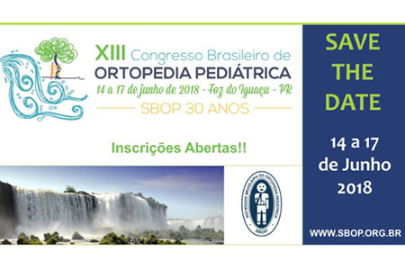 XIII Congresso Brasileiro de Ortopedia Pediátrica